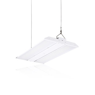 LEDVANS 2ft Led Linear High Bay Light, 220w 29700lm, Dimmable Commercial Hanging Shop Lights, 5000k Daylight
