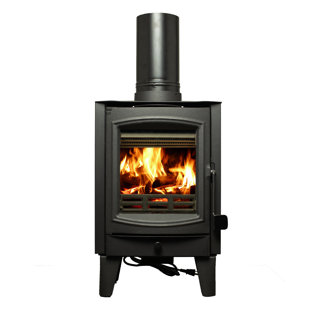 UNITED STATES STOVE COMPANY Us Stove 750 Sq Ft Tiny Wood Stove, 75% Efficiency