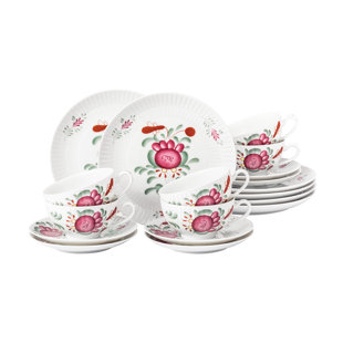 SELTMANN WEIDEN Amina 18 Piece Porcelain Dinnerware Set - Service for 6 (Set of 18)