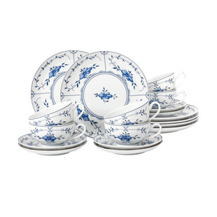 SELTMANN WEIDEN Amina 18 Piece Porcelain Dinnerware Set - Service for 6 (Set of 18)