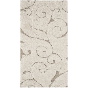 EBERN DESIGNS Benedetti Hooked Cream/Beige Rug