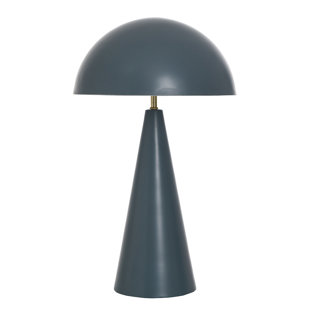 STYLECRAFT HOME Steel Table Lamp - Fran Blue - Blue Steel Shade