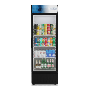 KOOLMORE 24 in. One-Door Merchandiser Refrigerator - 12 Cu Ft. MDR-1GD-12C