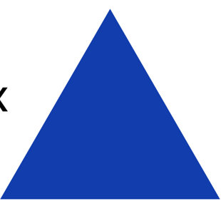 THE DECAL GURU Triangle Pattern Wall Decal