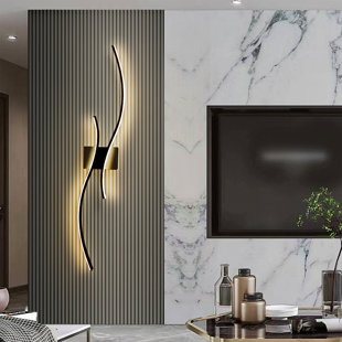 KWOKING Modern Style Acrylic Soft Linear Led Wall Light