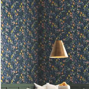 RIFLE PAPER CO. Citrus Grove Peel & Stick Wallpaper