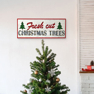 Z² BELLADECOR Retro Christmas Wood Wall Sign
