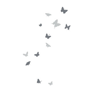 THE DECAL GURU Insects Non-Wall Damaging Wall Decal