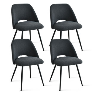 WADE LOGAN® Set of 4 Benjamil Dining Chairs (Set of 4)