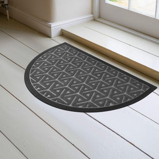 EVIDECO Outdoor Mat Non-Slip Geometric Outdoor Doormat