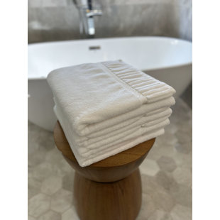 STILL WATER LINENS Luxury Piano Key Bath Towels