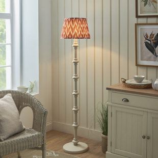 HERITAGE HUES Carnaby 157cm Satin Traditional Floor Lamp