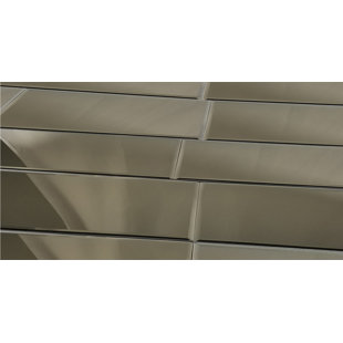 ABOLOS Reflections 12" x 36" Glass Mirror Beveled Field Tile