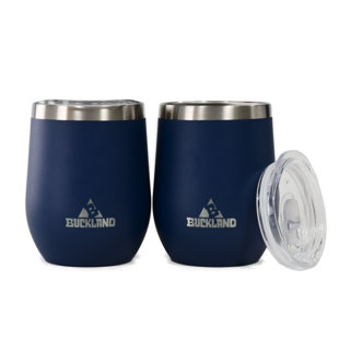 BUCKLAND ADVENTURE GEAR Travel Wine Cup (Set of 2)