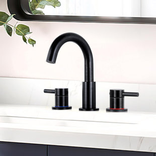 ZAALBA 3-Hole Bathroom Faucet