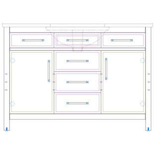 SUDIO DESIGN Logan 48" Single Vanity