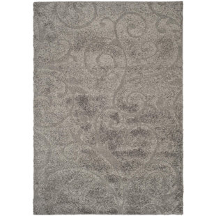 EBERN DESIGNS Benedetti Hooked Grey Rug