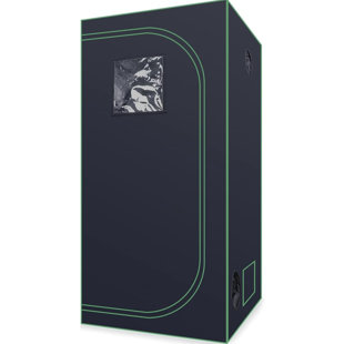 MASAKA B&W Grow Tent With Observation Window And Floor Tray