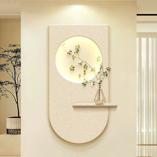 STYLISH HOME INTERIORS Cream white Sandstone Wall Art