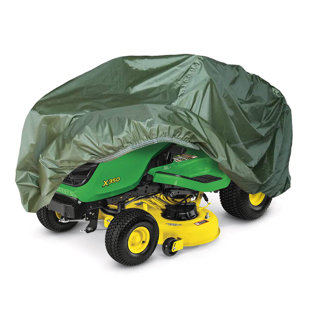 FURNITURE COUNTRY CORP. Riding Lawn Mower Cover, Heavy Duty Oxford&PVC Tractor Cover 100% Waterproof, Suitable For Craftsman, John Deere, Troy Bilt Etc. Decks Up To 54 Inch