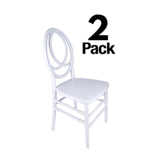 Resin Infinity Chair by Chivari, 2 Chair Bundle by Chivari (Set of 2)