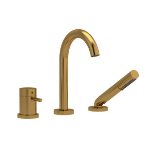 RIOBEL Riu 3-Hole Deck Mount Tub Filler