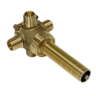 House Of Rohl 4-Port, 3-Way Dedicated Diverter Rough-In Valve