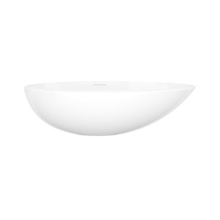 Victoria + Albert Napoli 13.75'' Solid Surface Oval Bathroom Sink