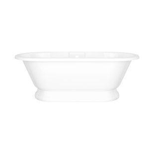 VICTORIA + ALBERT York 69" x 32" Freestanding Soaking Bathtub With Pedestal Base And Void