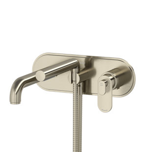 RIOBEL Arca Wall Mount Thermostatic/Pressure Balance Tub Filler Trim