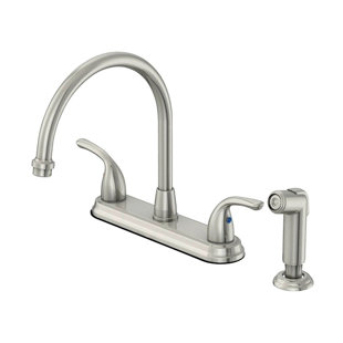 Oakbrook Collection Touch Kitchen Faucet with Side Spray