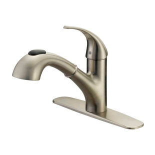 OAKBROOK COLLECTION Pull Out Single Handle Kitchen Faucet