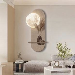 THA DREAM TEAM Minimalist 3D Sandstone Light-up Wall Art