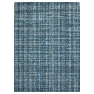 AMER RUGS Laurel Wool Plaid Rug