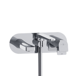 RIOBEL Ode Wall Mount Thermostatic/Pressure Balance Tub Filler Trim