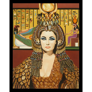 BUY ART FOR LESS " Elizabeth Taylor As Cleopatra "