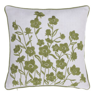 14 KARAT HOME INC. Embroidered Throw Pillow