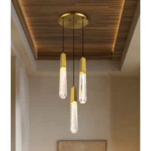 GEORGE KOVACS BY MINKA George Kovacs Drifting Droplets - 3 Light Led Pan Pendant