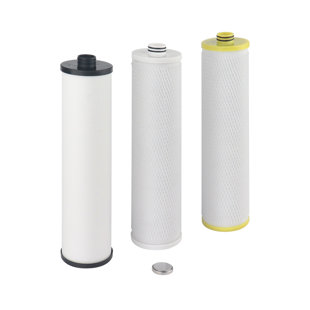 DILAND Waterspecialist Replacement for Aquasana® AQ-5300+R Under Sink Water Filter,. 3 Filters