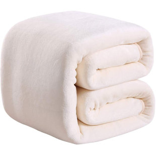 QUALITY FLOORING INC. 350GSM Fleece Blankets Queen Size For The Bed Warm Sofa Blanket