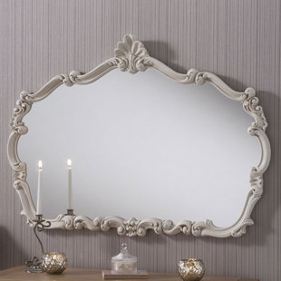 ASTORIA GRAND Renaissance Duck Carved Landscape Wall Mirror