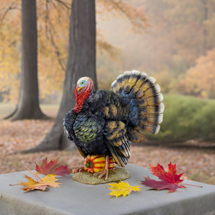 DESIGN TOSCANO Thomas the Turkey Statue