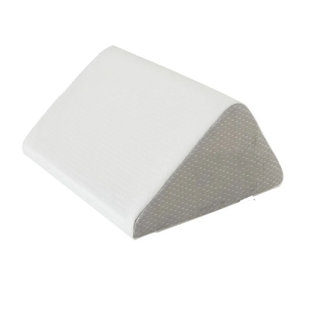 ALWYN HOME Nisbett Knee Wedge Pillow, Memory Foam Leg Pillow Bed Wedge for Sleeping, Wedge Pillow for Legs Post Surgery, Triangle Pillow Wedge for Knee Support, Leg Elevation
