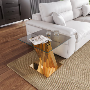 WESTCO FURNITURE Glass Top End Table