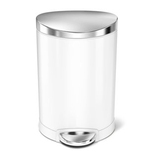 Simplehuman 6L Semi-Round Bathroom Pedal Bin