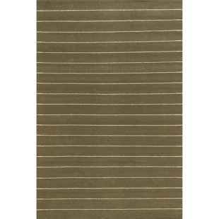 Lauren Liess x Rugs USA Nightwalk Striped Wool Area Rug