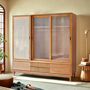 PARTTLION European style vintage exquisite wardrobe