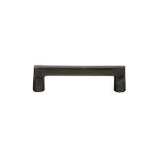 Emtek Sandcast Bronze Rail Cabinet Pull 8" Center-to-Center