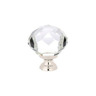 Emtek Diamond Glass Cabinet Knob 1-3/4"