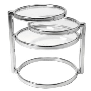 LEITMOTIV Mini Double Swivel Table